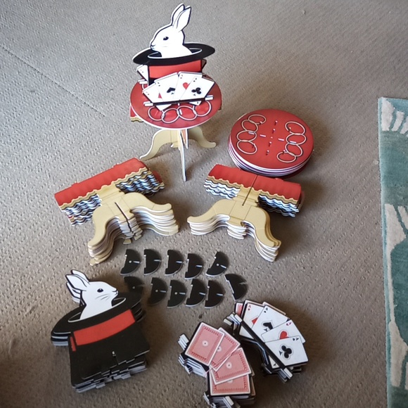 Party Supplies Magic Magician Party Centerpiece Or Vegas Night